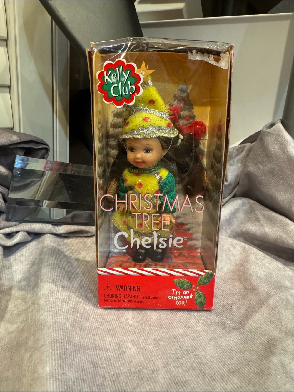 Kelly Club Christmas Tree Chelsie Doll - Yellow & Green NIB